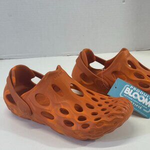 Merrell hydro moc slip on shoes rafting NWT Mens 9 orange swirl color